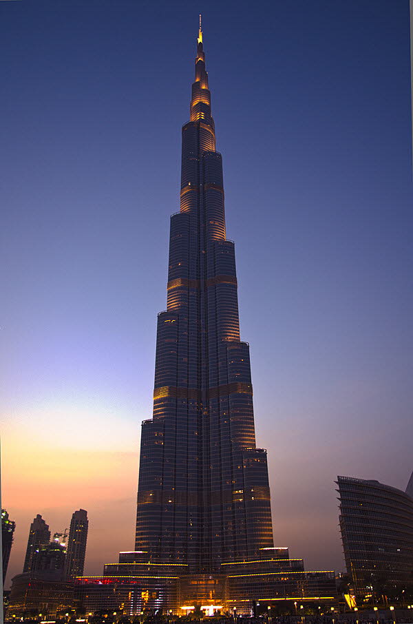 Turm Burj Khalifa in Dubai